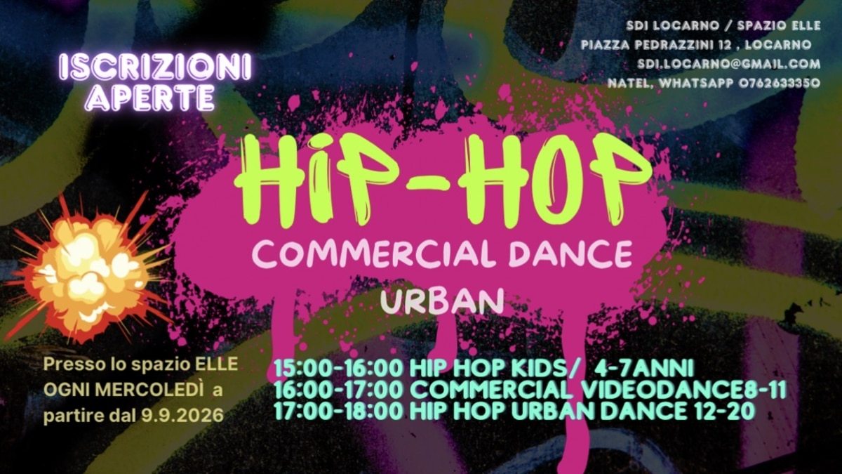 HIP HOP KIDS
4-7 Anni